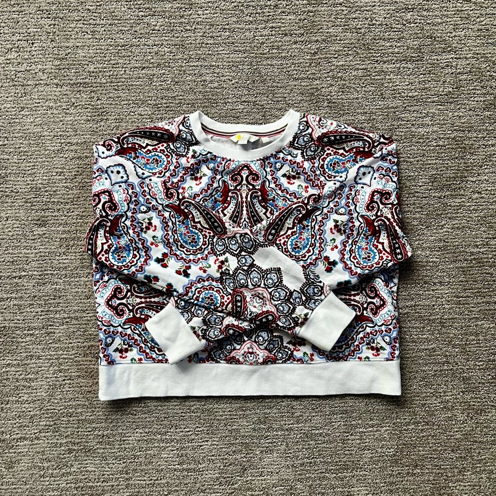 Boden cropped sweatshirt